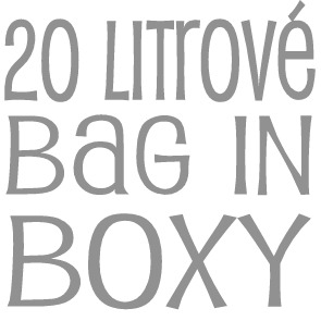 20 litrové bag in boxy