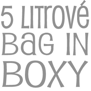 5 litrové bag in boxy