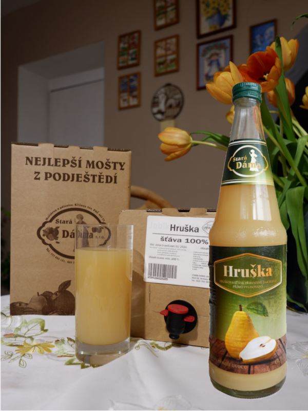 moštárna Stará dáma | HRUŠKA 100% | bag in box 5 l