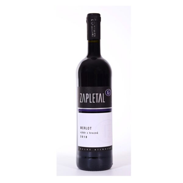 Zapletal MERLOT suché 0.75l