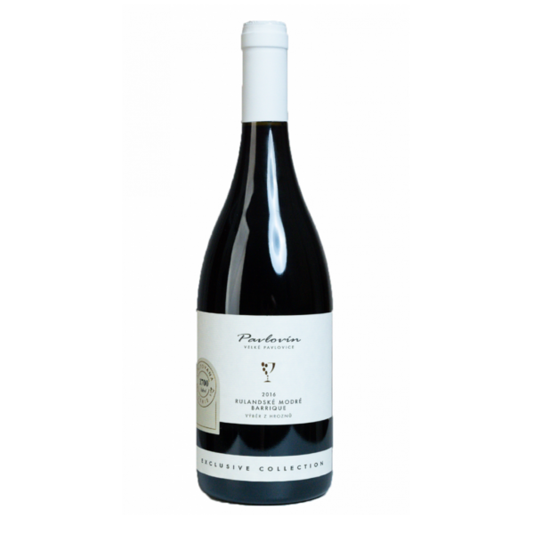 Pavlovín RULANDSKÉ MODRÉ Barrique 2016